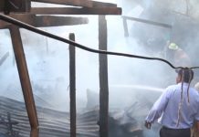 Incendio devorador