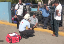 Taxista lo manda al hospital