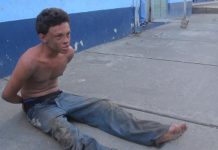 Supuesto ladrón chinandegano preso por golpear a mujer