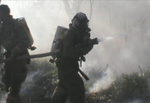 Feroz incendio quemó dos manzanas de bosque en Diriamba