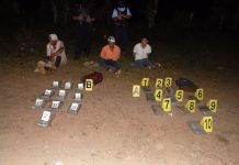 Tres detenidos por ocuparle droga en Nueva Guinea