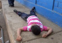 Chatel se lleva su buen golpe en colegio