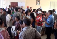 Policía pone orden