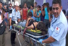 Accidente deja cuatro lesionados