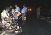Adolescente muere en violento accidente de moto