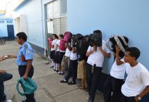 Revoltosos estudiantes