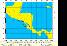 Sismo en las costas del pacifico
