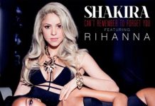 A Rihanna le costó seguir el ritmo de caderas de Shakira