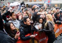 Shakira brillando en Nueva York