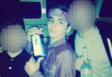 Madonna muestra foto de hijo de 13 años bebiendo