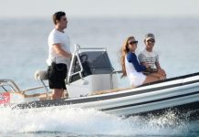 Marc Anthony recibe el año con su novia en Barbados