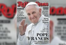 Papa Francisco, portada de revista Rolling Stone