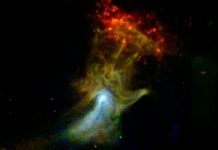 LA NASA captura una impresionante imagen bautizada como la ‘Mano de Dios’