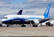 Boeing: otro incidente con batería del 787