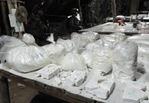 Policía filipina realiza fuerte decomiso de drogas