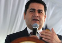 Juan Orlando Hernández jura como presidente de Honduras