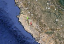 Sismo 4,3 grados en la escala de Richter remece sur de Perú