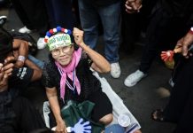 Disparos contra campamentos de manifestantes en Bangkok