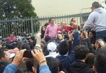 Ocho heridos en protestas contra sistema de transporte público en Bogotá