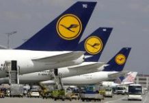 Lufthansa cancela cerca de 600 vuelos el jueves a causa de huelga