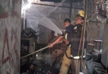 Incendio acalambra en El Oriental