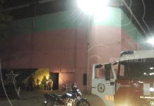 Fuego amenaza nuevamente a antiguo Cine González