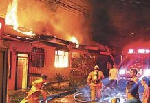 Costa Rica: Incendio devora viviendas y deja en la calle a nicas