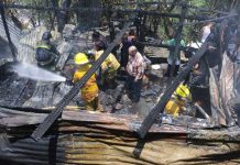 Cuatro familias hondureñas en la calle tras incendio
