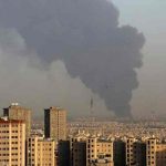 Gran incendio en una refinería petrolífera en el sur de Teherán teheran, incendio, refineria, explosion,