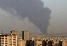 teheran, incendio, refineria, explosion,