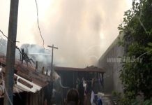 Incendio afecta una vivienda en barrio Costa Rica