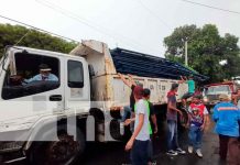 Nicaragua, Managua , incendio familias, materiales de construcción,