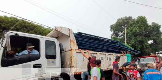 Nicaragua, Managua , incendio familias, materiales de construcción,