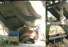 Derrumbe de un puente en la India deja al menos 10 muertos