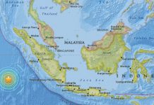 Se registra sismo de 5,8 cerca de las costas de Indonesia