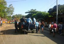 Detienen a sujetos por alboroto en barrio capitalino