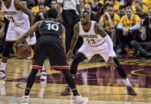 LeBron y Love, claves en la paliza de Cavaliers a Raptors