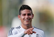 James está de regreso con el Real Madrid