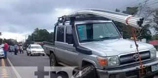 Nicaragua, carazo, accidente , daños materiales