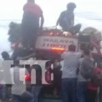 nicaragua, bus, ruta, pasajeros,