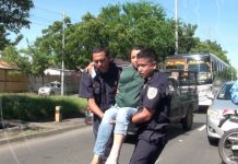 Chocan a motorizada cerca de Rotonda El Periodista