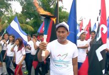 Juventud de Nicaragua celebra Día de la Dignidad
