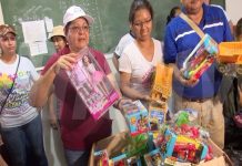 Inicia distribución de juguetes en Managua