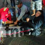 Ciudadano lesionado al perder el control de su motocicleta en Juigalpa Nicaragua, juigalpa, accidente , lesionado,