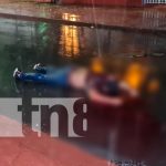 Aparatoso accidente cobra la vida de un motociclista en Managua Nicaragua, managua, accidente de tránsito, fallecido,