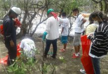 Limpian zona afectada por incendio en puerto Sandino