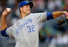 Chris Young y Kris Medlen a la lista de lesionados de Reales
