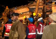 Tragedia en Kenia tras derrumbe de edificio