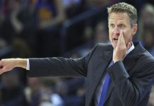 Steve Kerr: Stephen Curry no está al cien por cien?
