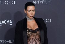 Fotos: Kim Kardashian presume su último mes de embarazo con su cuerpo al descubierto